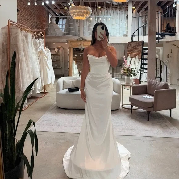 Chosen by Khya Salacea Strapless Wedding Dress